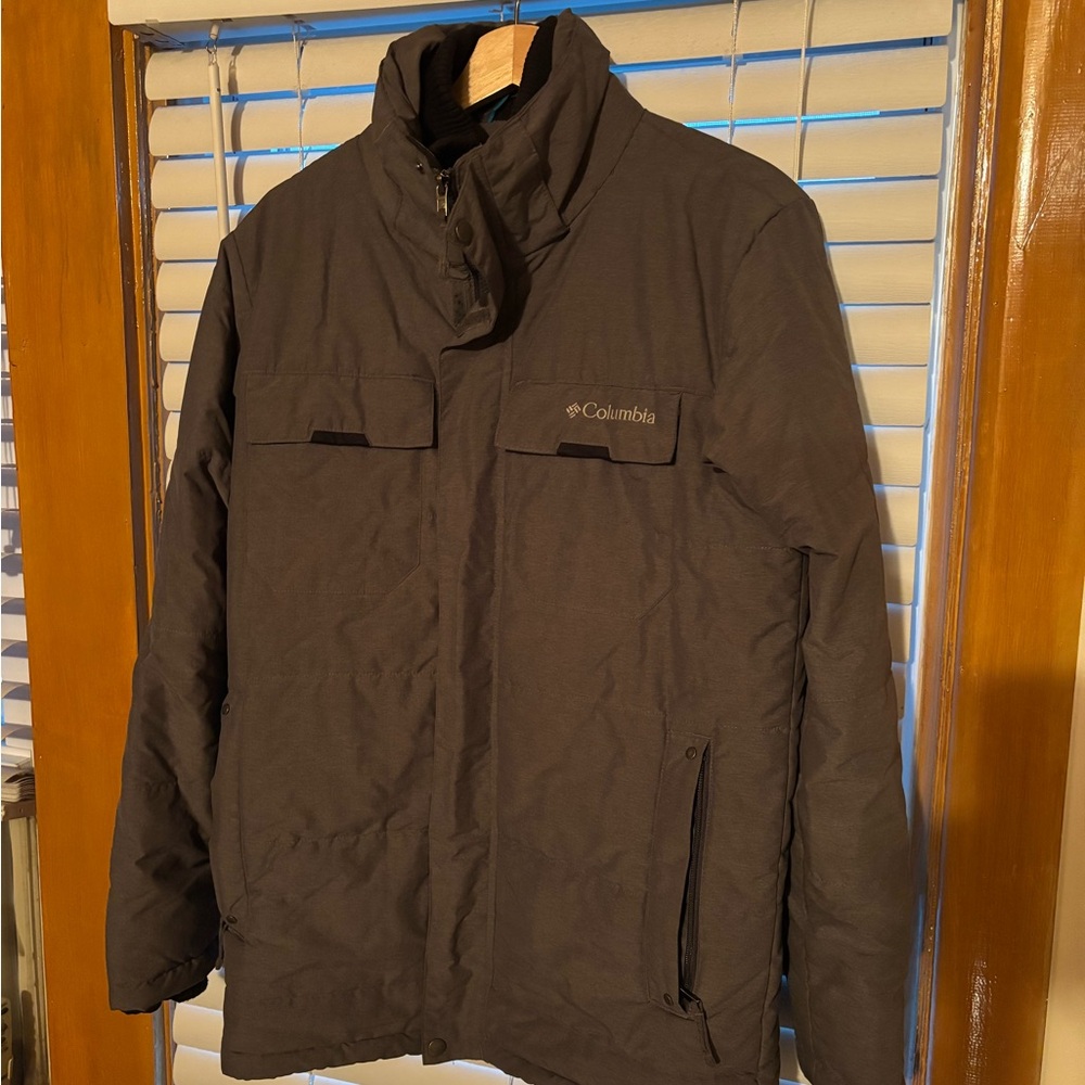 Columbia Men's Dark Gray Puffer Jacket